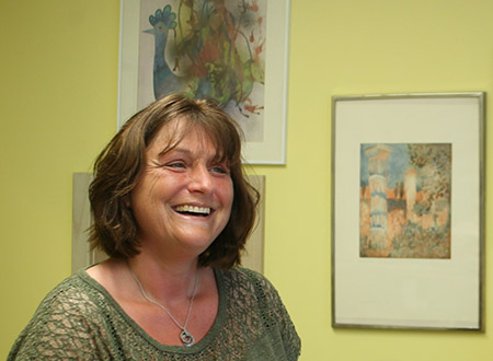Sylvia Petermeier, Tierarzthelferin der Praxis Dr. Neuhaus